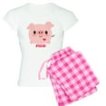 thumbnail image 1 of CafePress - Kawaii I Love Pigs - Women's Light Pajamas, 1 of 4