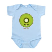 CafePress - Kawaii Kiwi Infant Bodysuit - Baby Light Bodysuit, Size Newborn - 24 Months
