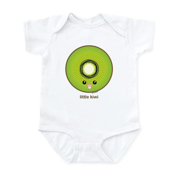 CafePress - Kawaii Kiwi Infant Bodysuit - Baby Light Bodysuit, Size Newborn - 24 Months