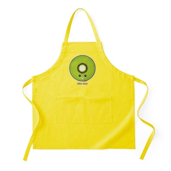 CafePress - Kawaii Kiwi - Kitchen Apron with Pockets, Grilling Apron, Baking Apron