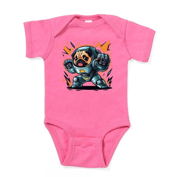 CafePress - Kawaii Style Illustration - Cute Infant Bodysuit Baby Romper - Size Newborn - 24 Months