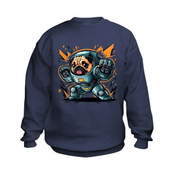 CafePress - Kawaii Style Illustration - Kids Sweatshirt, Youth Crew Neck Sweatshirt
