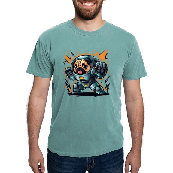 CafePress - Kawaii Style Illustration Men's Comfort Colors® T Shirt - Mens Comfort Colors Shirt