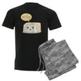 thumbnail image 1 of CafePress - Kawaii Tofu Asking People To L Men's Dark Pajamas - Men's Dark Loose Fit Cotton Pajama Set, 1 of 7