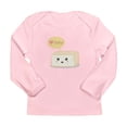 thumbnail image 1 of CafePress - Kawaii Tofu Asking People To Love Tofu Long Sleeve - Long Sleeve Infant T-Shirt, 1 of 2