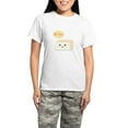 thumbnail image 1 of CafePress - Kawaii Tofu Asking People To Love Tofu Women's Lig - Women's Short Sleeve Print T-Shirt and Pants Light Cotton Pajama Set, 1 of 7