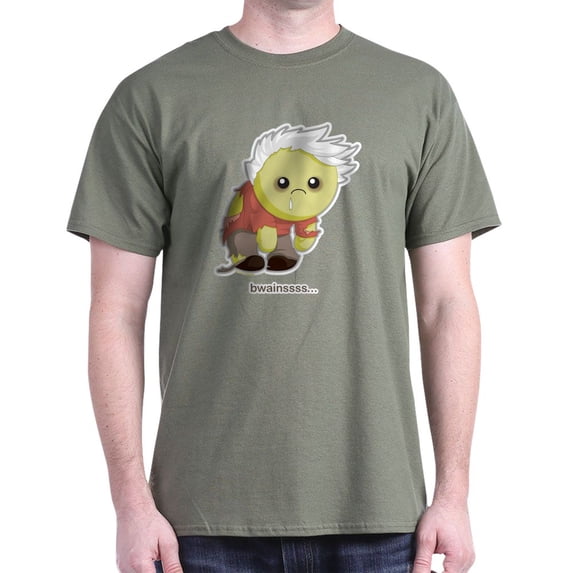 CafePress - Kawaii Zombie Dark T Shirt - Men's Classic Graphic Cotton T-Shirt