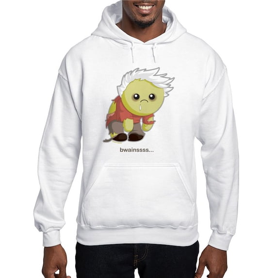 CafePress - Kawaii Zombie Hooded Sweatshirt - Pullover Hoodie, Hooded Sweatshirt