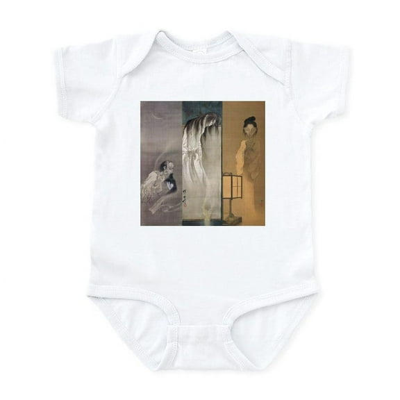 CafePress - Kawanabe Kyosai 3 Ghosts Infant Bodysuit - Baby Light Bodysuit, Size Newborn - 24 Months