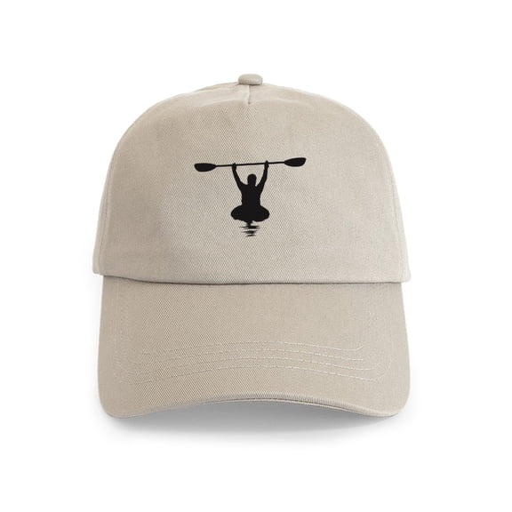 CafePress - Kayaking Cap - Adjustable 100% Brushed Unisex Casual Cotton Baseball Cap, Beige, 1