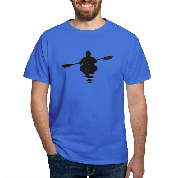 CafePress - Kayaking Dark T Shirt - Men's Classic Graphic Cotton T-Shirt