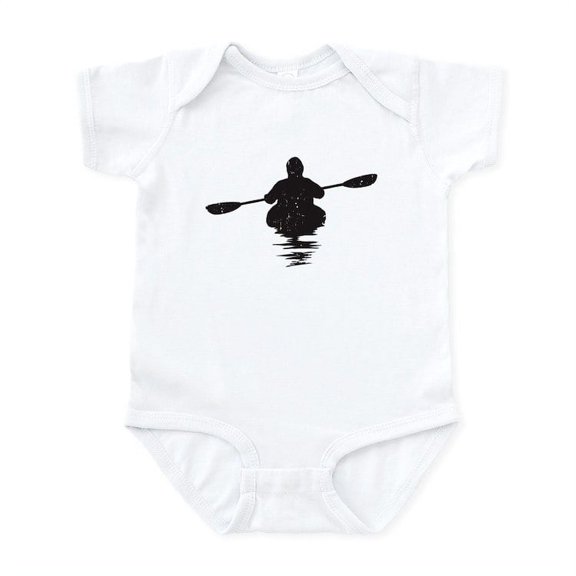CafePress - Kayaking Infant Bodysuit - Baby Light Bodysuit, Size Newborn - 24 Months