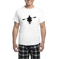 thumbnail image 1 of CafePress - Kayaking Men's Light Pajamas - Men's Light Loose Fit Cotton Pajama Set, 1 of 7