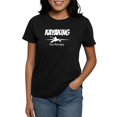 thumbnail image 1 of CafePress - Kayaking My Therapy Women's Dark T Shirt - Women's Traditional Fit Dark T-Shirt, 1 of 4