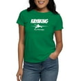 thumbnail image 1 of CafePress - Kayaking My Therapy Women's Dark T Shirt - Women's Traditional Fit Dark T-Shirt, 1 of 4