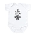 thumbnail image 1 of CafePress - Keep Calm And Carry Me Body Suit - Baby Light Bodysuit, Size Newborn - 24 Months, 1 of 4