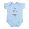 thumbnail image 1 of CafePress - Keep Calm And Carry Me Infant Bodysuit - Baby Light Bodysuit, Size Newborn - 24 Months, 1 of 4