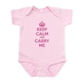 thumbnail image 1 of CafePress - Keep Calm And Carry Me Infant Bodysuit - Baby Light Bodysuit, Size Newborn - 24 Months, 1 of 4