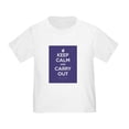 thumbnail image 1 of CafePress - Keep Calm And Carry Out T Shirt - Cute Toddler T-Shirt, 100% Cotton, 1 of 4