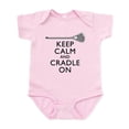 thumbnail image 1 of CafePress - Keep Calm And Cradle On Body Suit - Baby Light Bodysuit, Size Newborn - 24 Months, 1 of 4
