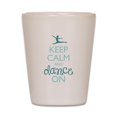 thumbnail image 1 of CafePress - Keep Calm And Dance On - White Shot Glass, Unique and Funny Shot Glass, 1 of 2