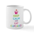 thumbnail image 1 of CafePress - Keep Calm And Eat Cupcakes Mug - 11 oz Ceramic Mug - Novelty Coffee Tea Cup, 1 of 4