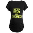 thumbnail image 1 of CafePress - Keep Calm And Game On Maternity Dark T Shirt - Maternity Dark T-Shirt, 1 of 3