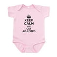 thumbnail image 1 of CafePress - Keep Calm And Get Adjusted Infant Bodysuit - Baby Light Bodysuit, Size Newborn - 24 Months, 1 of 4