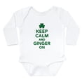 thumbnail image 1 of CafePress - Keep Calm And Ginger O Long Sleeve Infant Bodysuit - Long Sleeve Cotton Baby Bodysuit, 1 of 4