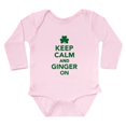 thumbnail image 1 of CafePress - Keep Calm And Ginger O Long Sleeve Infant Bodysuit - Long Sleeve Cotton Baby Bodysuit, 1 of 4