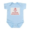 thumbnail image 1 of CafePress - Keep Calm And HUG Your Grandmama Body Suit - Baby Light Bodysuit, Size Newborn - 24 Months, 1 of 4