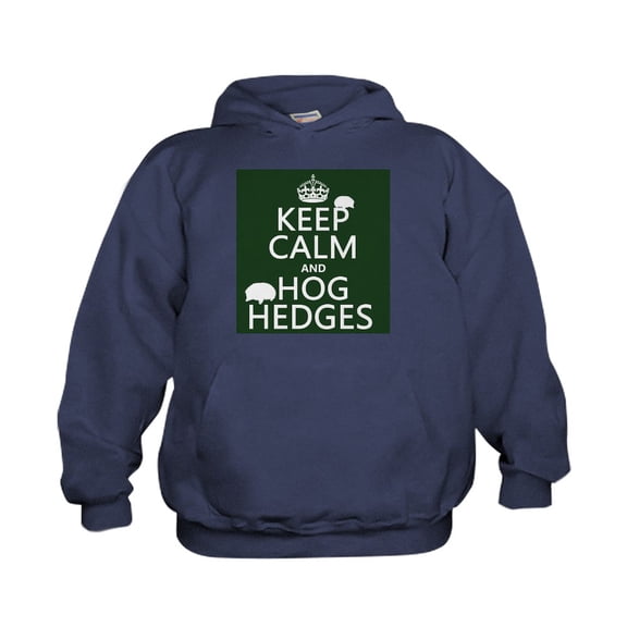 CafePress - Keep Calm And Hog Hedges (Hedgehogs) Hoody - Kids Hooded Sweatshirt, Classic Hoodie