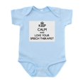 thumbnail image 1 of CafePress - Keep Calm And Love Your Speech Therapist Body Suit - Baby Light Bodysuit, Size Newborn - 24 Months, 1 of 4