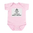 thumbnail image 1 of CafePress - Keep Calm And Love Your Speech Therapist Body Suit - Baby Light Bodysuit, Size Newborn - 24 Months, 1 of 4