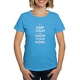 thumbnail image 1 of CafePress - Keep Calm And Show Your Work Women's Dark T Shirt - Women's Traditional Fit Dark T-Shirt, 1 of 4