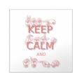 thumbnail image 1 of CafePress - Keep Calm And Sign In Sign Language Sticker - Square Sticker 3" x 3", 1 of 1