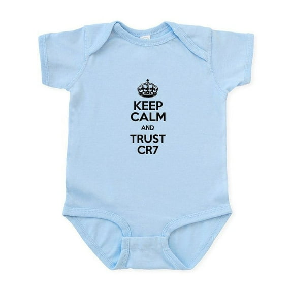 CafePress - Keep Calm And Trust CR7 Body Suit - Baby Light Bodysuit, Size Newborn - 24 Months