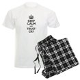 thumbnail image 1 of CafePress - Keep Calm And Trust CR7 Pajamas - Men's Light Loose Fit Cotton Pajama Set, 1 of 7