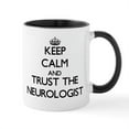 thumbnail image 1 of CafePress - Keep Calm And Trust The Neurologist Mugs - 11 oz Ceramic Mug - Novelty Coffee Tea Cup, 1 of 4