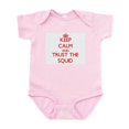 thumbnail image 1 of CafePress - Keep Calm And Trust The Squid Body Suit - Baby Light Bodysuit, Size Newborn - 24 Months, 1 of 4