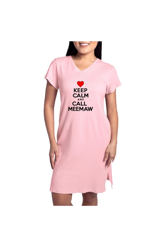 - Keep Calm Call Meemaw - Women's Nightshirt