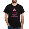 thumbnail image 1 of CafePress - Keep Calm I'm A Princess Dark T Shirt - Men's Classic Graphic Cotton T-Shirt, 1 of 4