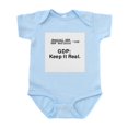 thumbnail image 1 of CafePress - Keep_It_Real Body Suit - Baby Light Bodysuit, Size Newborn - 24 Months, 1 of 4