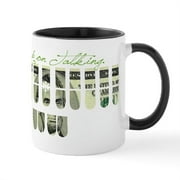 CafePress - Keep_On_Talking Mug - 11 oz Ceramic Mug - Novelty Coffee Tea Cup