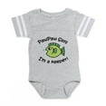 thumbnail image 1 of CafePress - Keeperpawpaw - Cute Infant Baby Football Bodysuit, 1 of 3