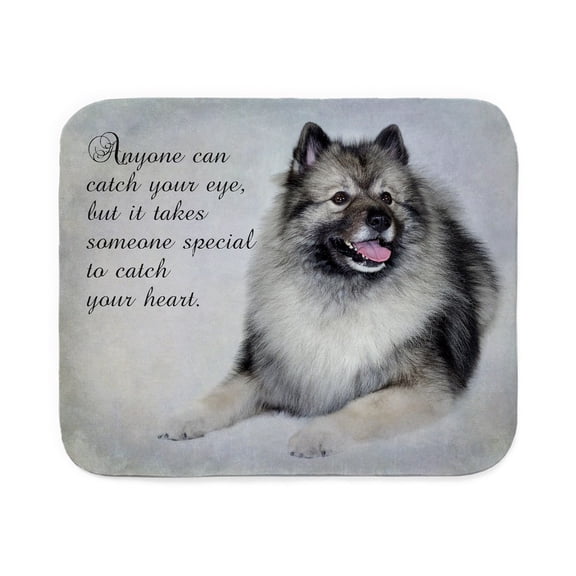 CafePress - Keeshond - Sherpa Fleece Throw Blanket 60" x 50"