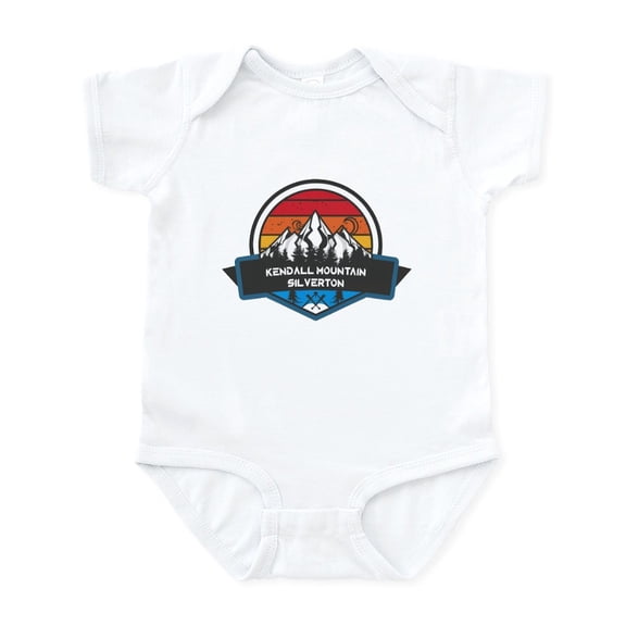 CafePress - Kendall Mountain Ski Area Silverton Colorado Body Suit - Baby Light Bodysuit, Size Newborn - 24 Months