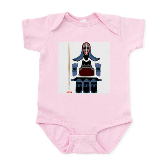 CafePress - Kendo Protector Infant Bodysuit - Baby Light Bodysuit, Size Newborn - 24 Months