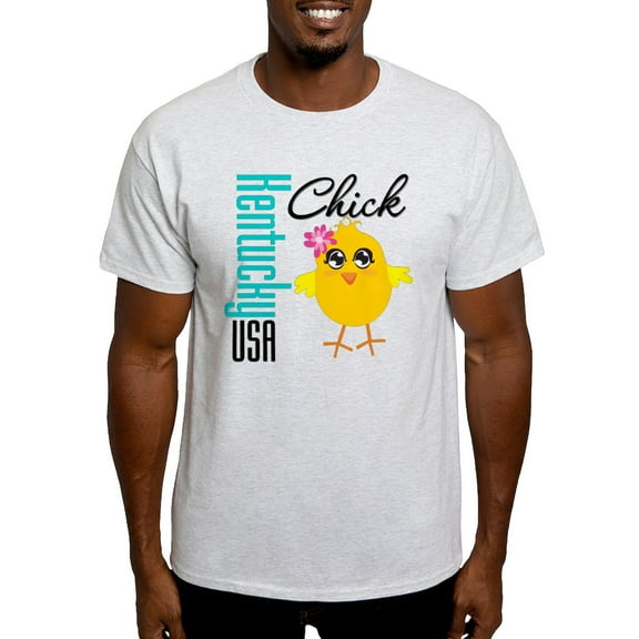 CafePress - Kentucky Chick Light T Shirt - Men's Classic Graphic T-Shirt