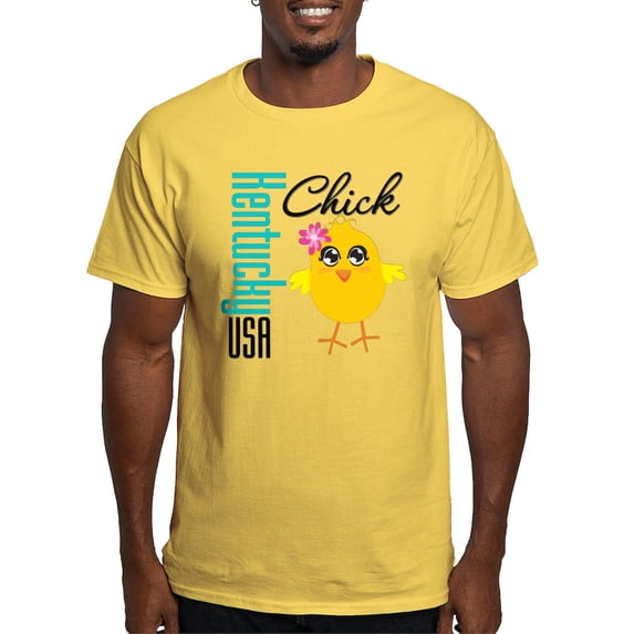 CafePress - Kentucky Chick Light T Shirt - Men's Classic Graphic T-Shirt
